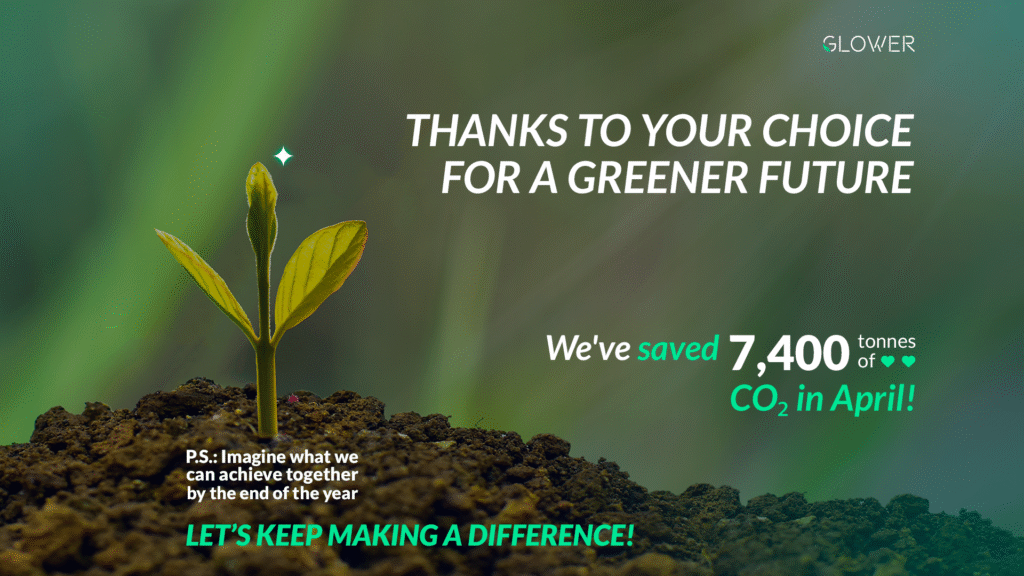 April CO2 Savings: Building a Carbon-Free Home