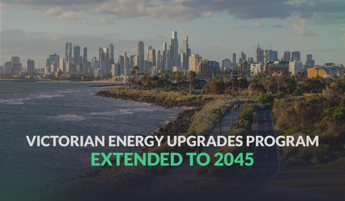 Melbourne skyline – Victorian Energy Upgrades program 2045 extension