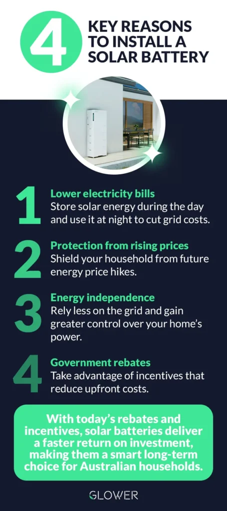 KEY REASONS TO INSTALL A SOLAR BATTERY