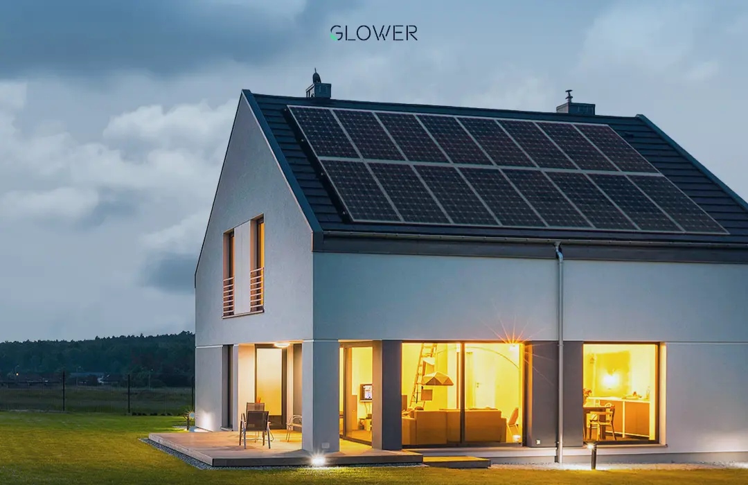Solar panels on a modern Australian home generating clean energy with battery storage